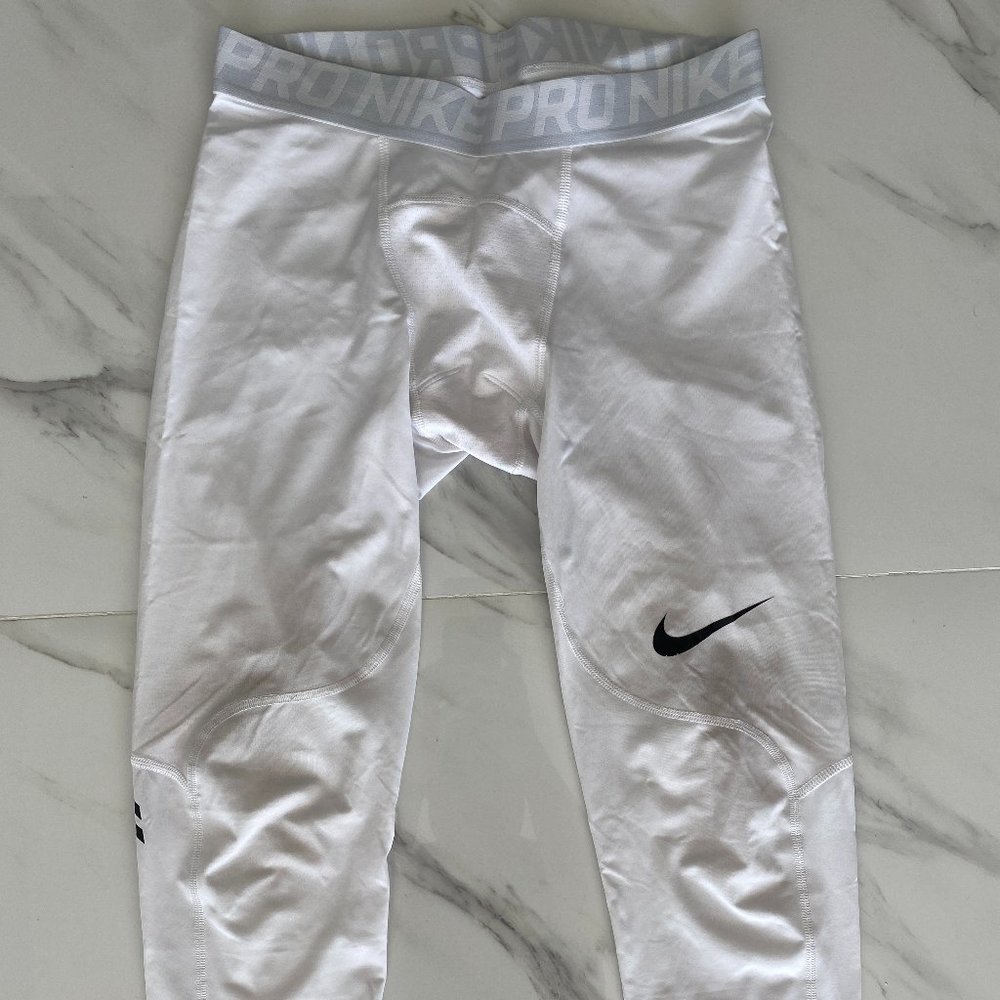 Barry's Bootcamp White Tights